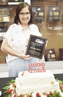 Linda Stephens honored
A LARGE crowd of faculty, administration, staff, former students and friends were in attendance Friday to honor Linda Stephens as she retires from a career that  has spanned 43 years.